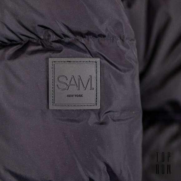 Sam. Scarlett Shearling Trim Puffer Coat - Picture 8 of 12